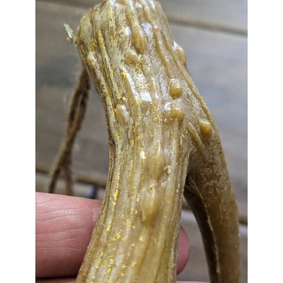 Woodland Holiday Antlers Set of 4 Christmas Ornament Decor New - Picture 6 of 6